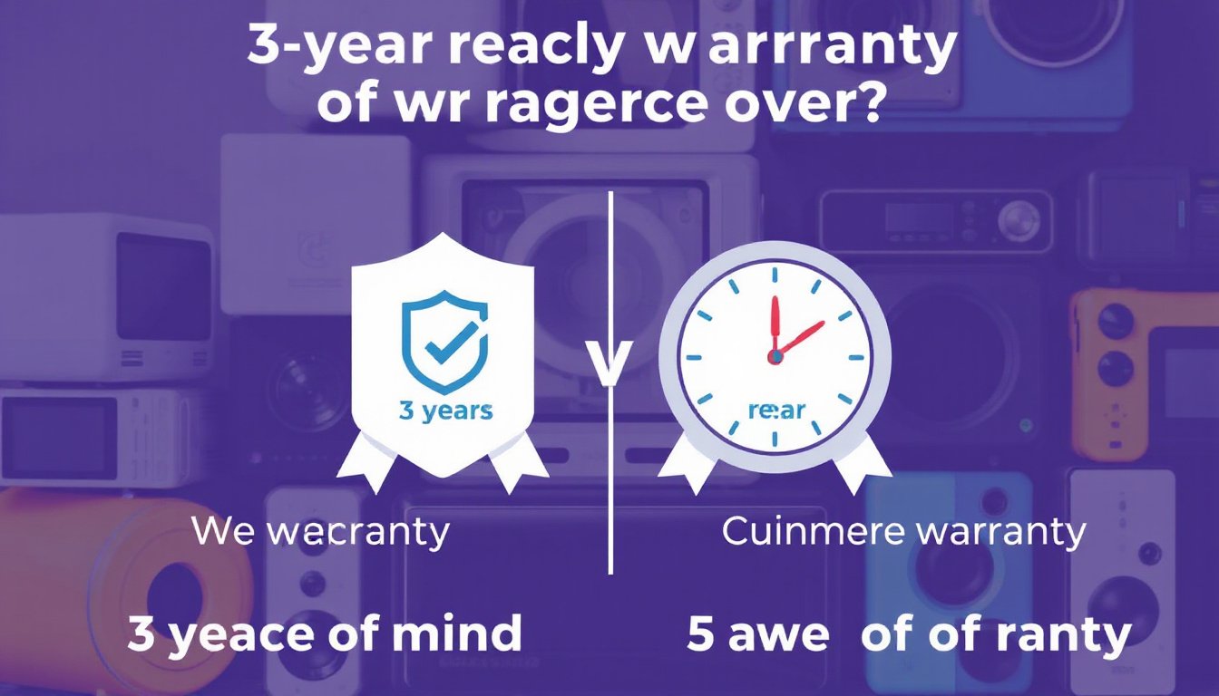 Understanding Warranty Options: The Benefits of 3-Year vs 5-Year Coverage for Your Peace of Mind