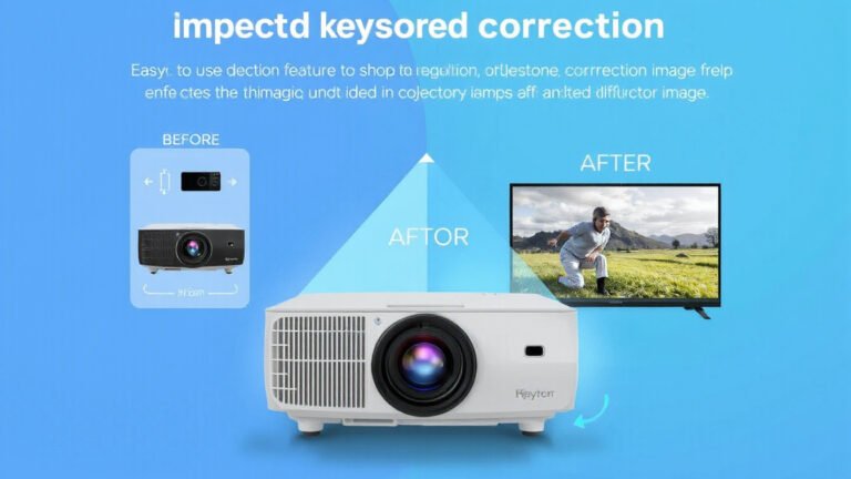 Unlocking the Full Potential of Your Projector: The Key Benefits of Keystone Correction Presets