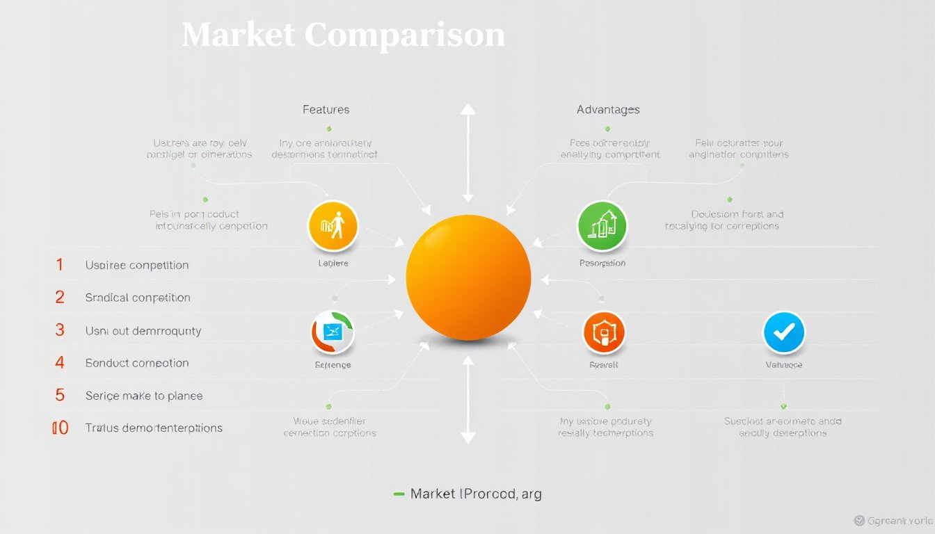 Standing Out in the Market: A Comprehensive Comparison with Competitors to Highlight Your Unique Edge