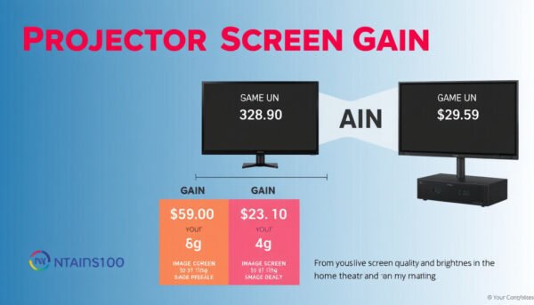 Maximizing Your View: Understanding the Impact of Projector Screen Gain on Image Quality and Performance