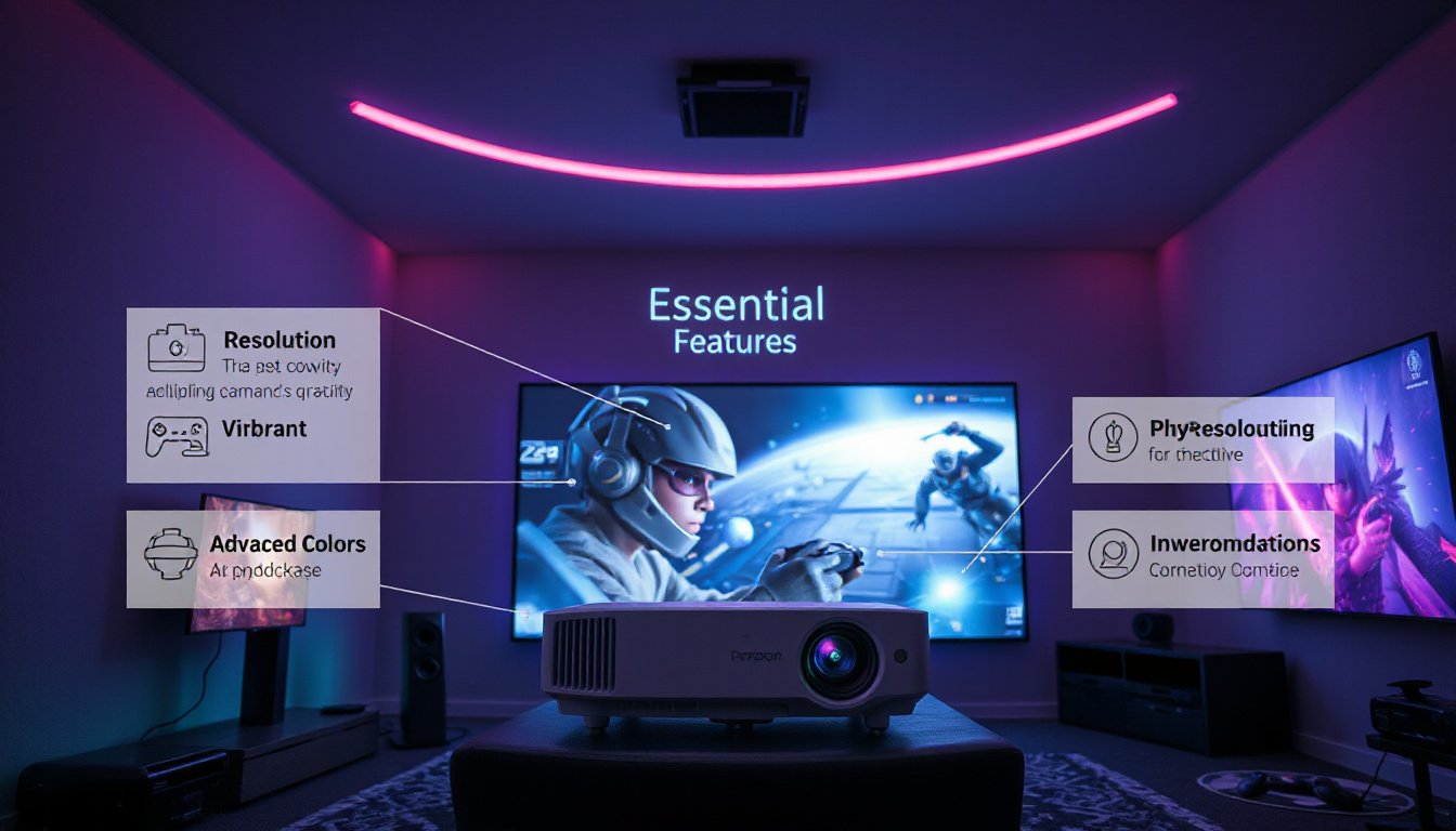 Unlock Your Game: Essential Features to Look for in a Gaming Projector