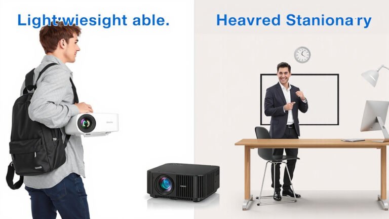 Weighing Convenience: How Projector Weight Affects Your Portability and Presentation Experience