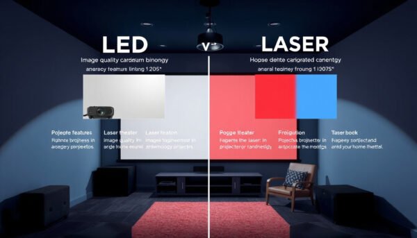 LED vs. Laser Projectors: Which Technology is Right for Your Home Theater?