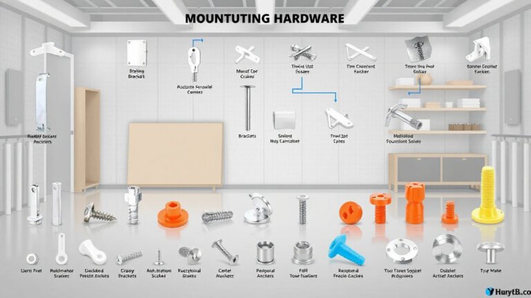 Everything You Need to Know About Choosing the Right Mounting Hardware: Included for Your Convenience!