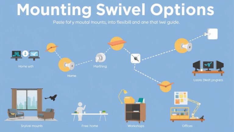 Unlocking Flexibility: A Comprehensive Guide to Mounting Swivel Options for Every Need