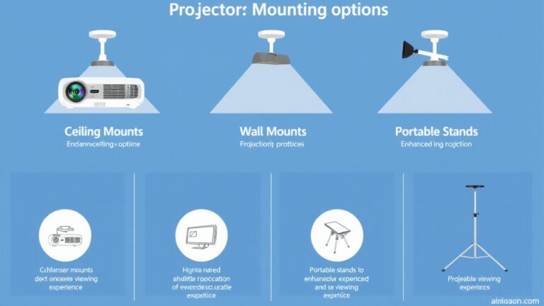 Elevate Your Viewing Experience: A Comprehensive Guide to Projector Mounting Options