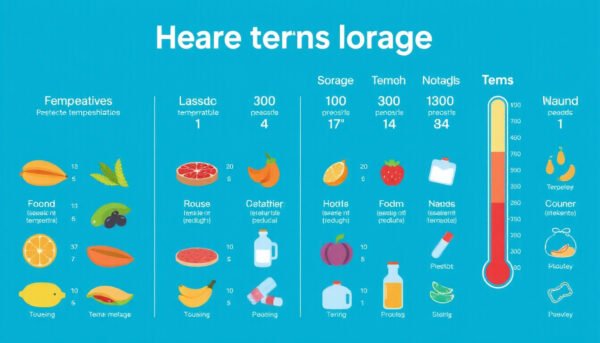 Mastering Storage Temperature Ranges: Essential Guidelines for Optimal Preservation of Your Products