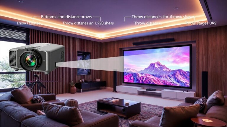 Maximize Your Setup: Why Throw Distance and Lens Type are Crucial for Your Projector Performance