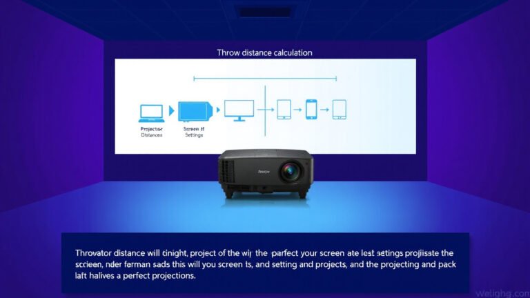 Mastering Your Space: A Comprehensive Guide to Understanding Projector Throw Distance Calculators for Perfect Projections