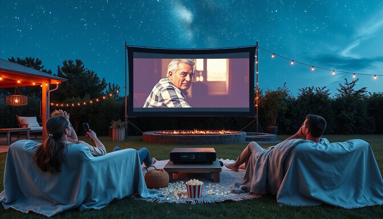 Illuminate Your Evenings: A Comprehensive Guide to Using Projectors Outdoors for Captivating Movie Nights and Stunning Presentations